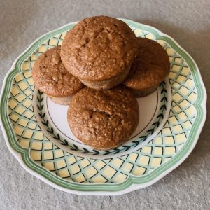 For breakfast or snacks these muffins are gluten free.