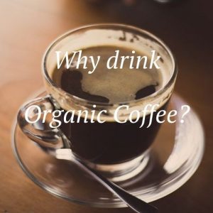 Organic coffee has no synthetic fertilizers or chemicals used in conventional production.