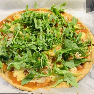 Freshly homemade pizza contain healthier ingredients, because you can choose them.