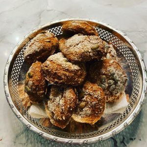 Pumpkin bread Organic food